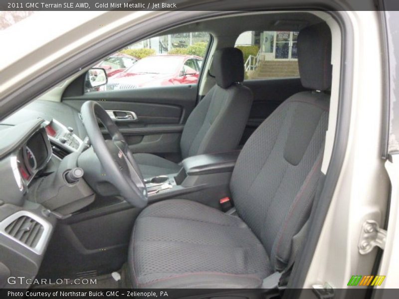 Gold Mist Metallic / Jet Black 2011 GMC Terrain SLE AWD