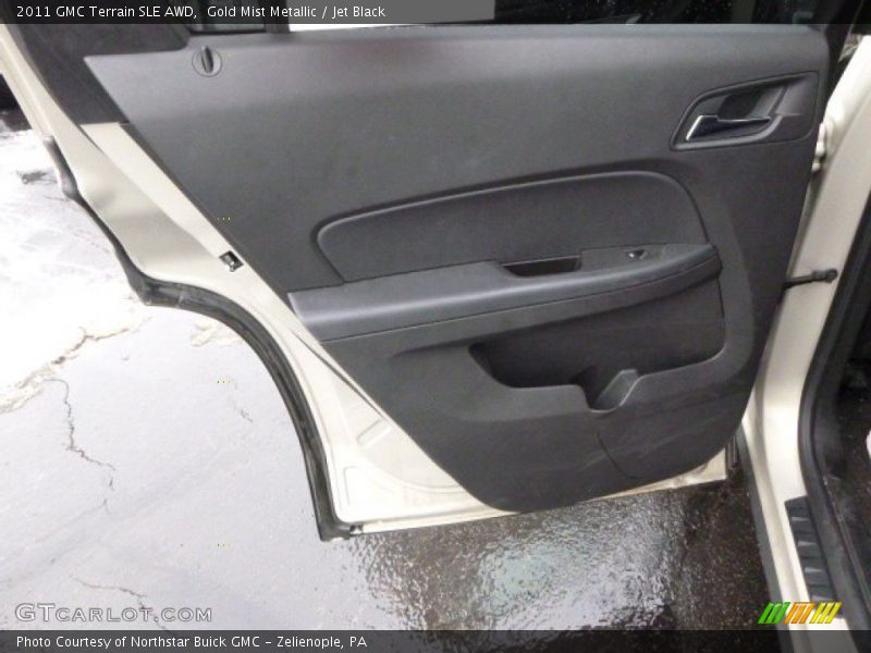 Gold Mist Metallic / Jet Black 2011 GMC Terrain SLE AWD