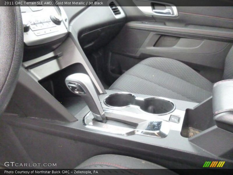 Gold Mist Metallic / Jet Black 2011 GMC Terrain SLE AWD