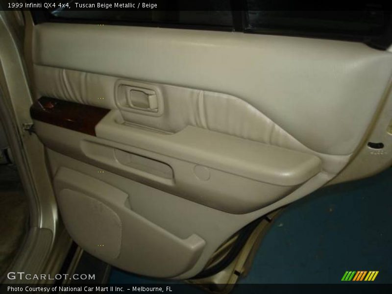 Tuscan Beige Metallic / Beige 1999 Infiniti QX4 4x4