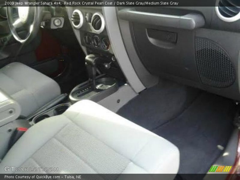 Red Rock Crystal Pearl Coat / Dark Slate Gray/Medium Slate Gray 2009 Jeep Wrangler Sahara 4x4