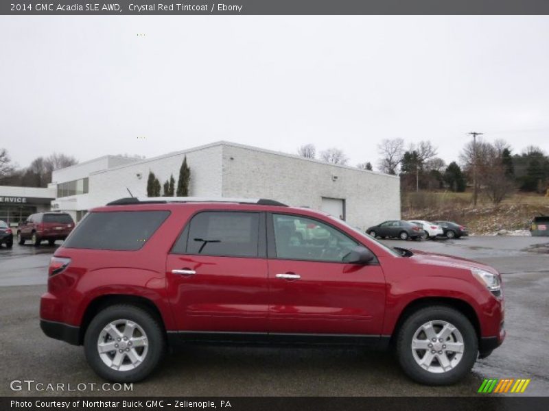 Crystal Red Tintcoat / Ebony 2014 GMC Acadia SLE AWD