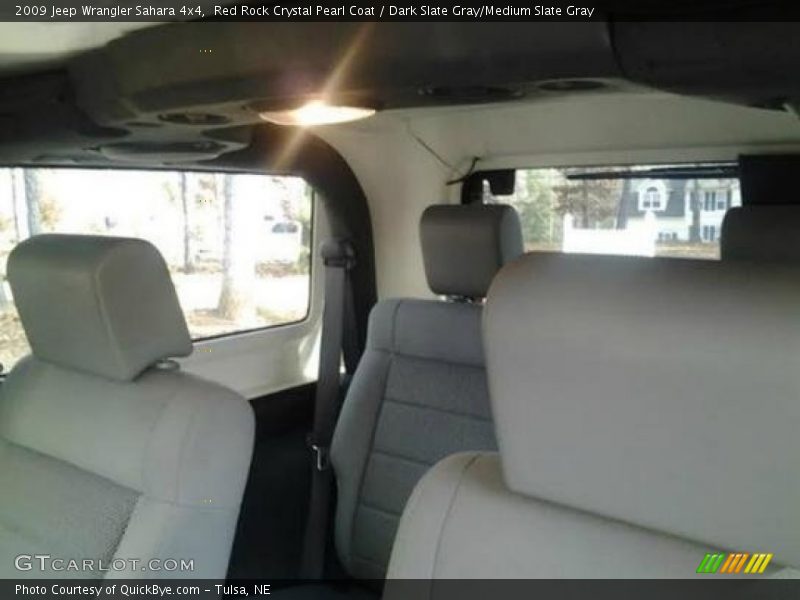 Red Rock Crystal Pearl Coat / Dark Slate Gray/Medium Slate Gray 2009 Jeep Wrangler Sahara 4x4