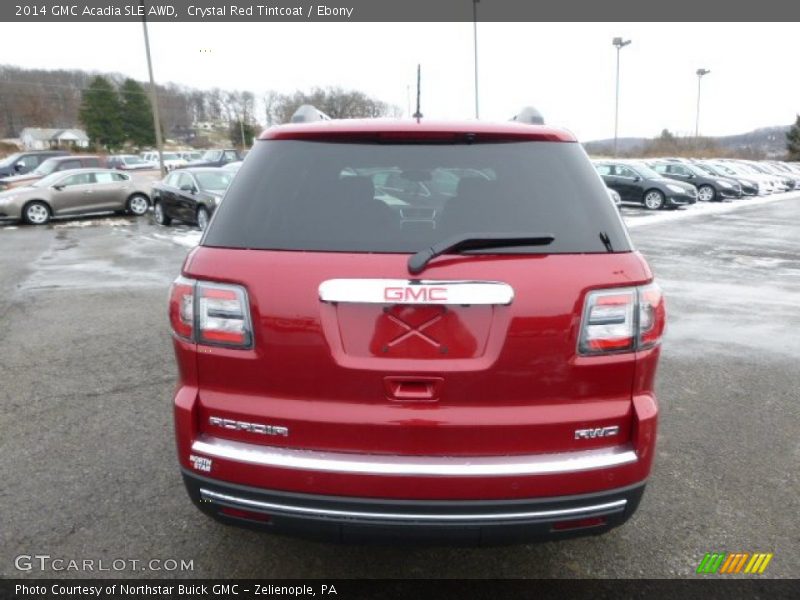 Crystal Red Tintcoat / Ebony 2014 GMC Acadia SLE AWD