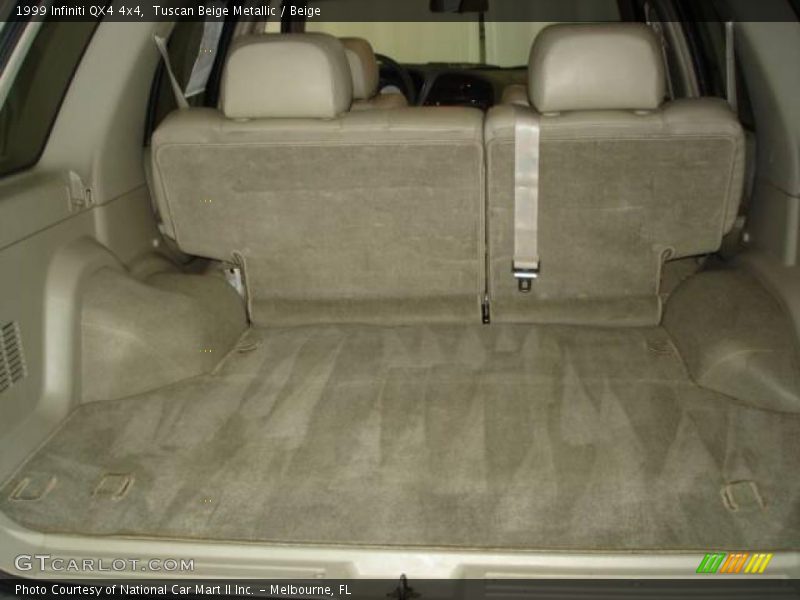 Tuscan Beige Metallic / Beige 1999 Infiniti QX4 4x4