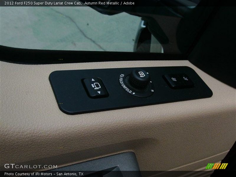 Autumn Red Metallic / Adobe 2012 Ford F250 Super Duty Lariat Crew Cab