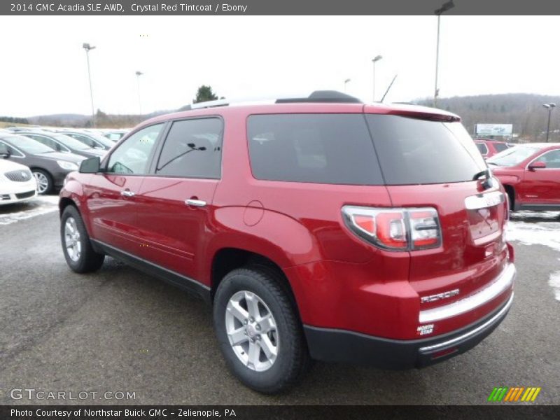 Crystal Red Tintcoat / Ebony 2014 GMC Acadia SLE AWD