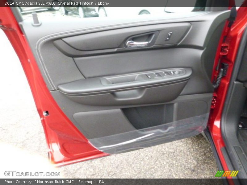 Crystal Red Tintcoat / Ebony 2014 GMC Acadia SLE AWD