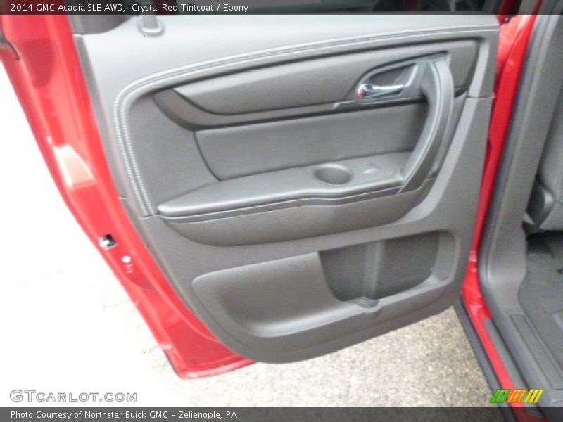 Crystal Red Tintcoat / Ebony 2014 GMC Acadia SLE AWD