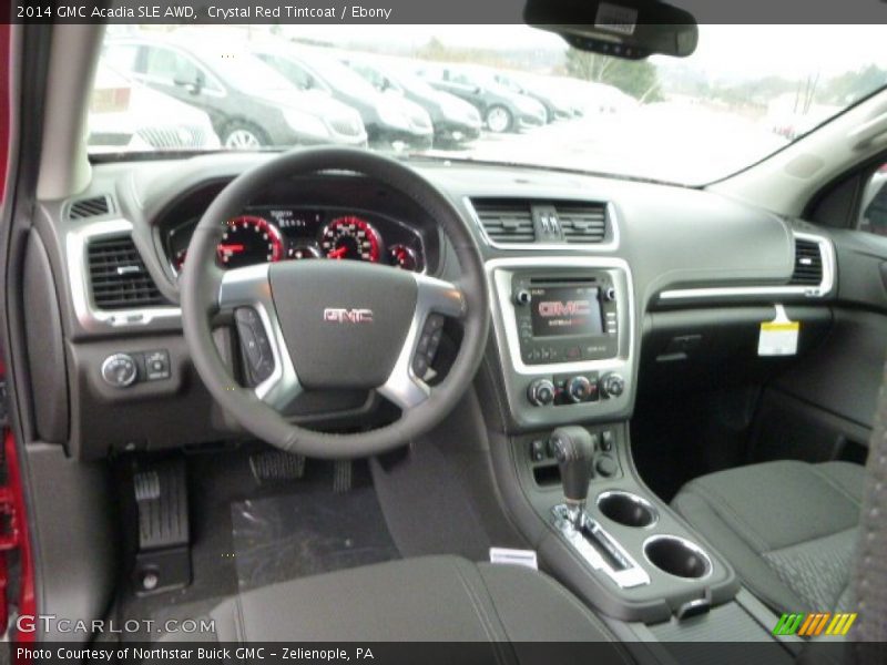 Crystal Red Tintcoat / Ebony 2014 GMC Acadia SLE AWD