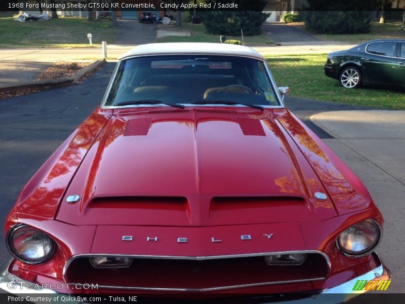  1968 Mustang Shelby GT500 KR Convertible Candy Apple Red