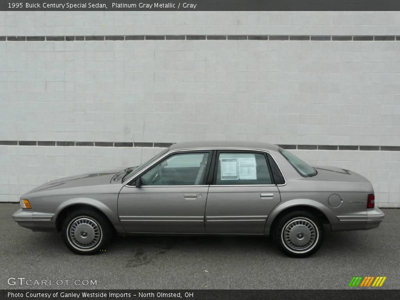 Platinum Gray Metallic / Gray 1995 Buick Century Special Sedan