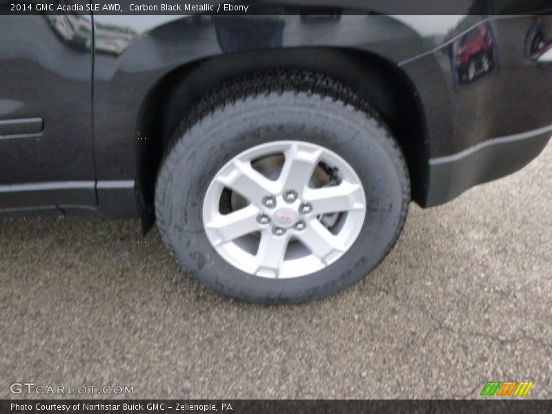 Carbon Black Metallic / Ebony 2014 GMC Acadia SLE AWD