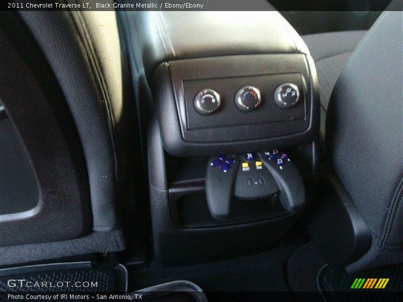 Black Granite Metallic / Ebony/Ebony 2011 Chevrolet Traverse LT