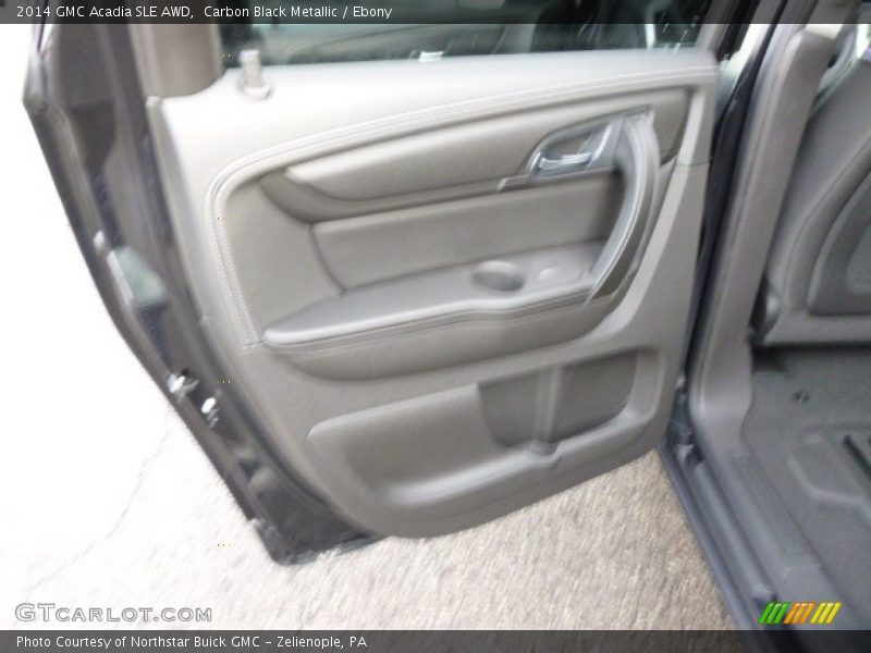 Carbon Black Metallic / Ebony 2014 GMC Acadia SLE AWD