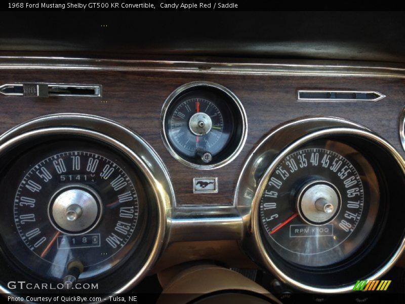  1968 Mustang Shelby GT500 KR Convertible Shelby GT500 KR Convertible Gauges