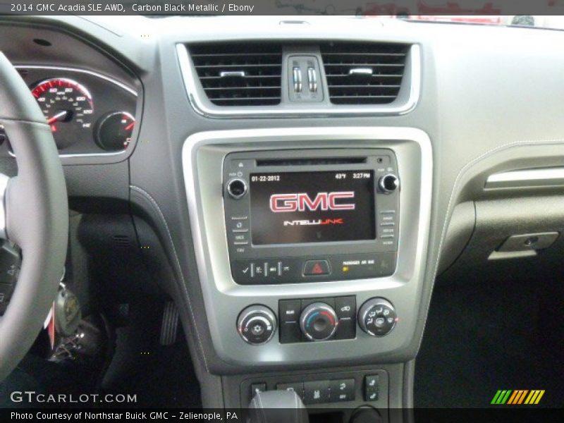 Carbon Black Metallic / Ebony 2014 GMC Acadia SLE AWD