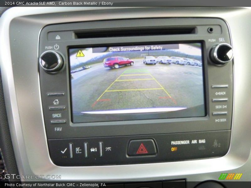 Carbon Black Metallic / Ebony 2014 GMC Acadia SLE AWD
