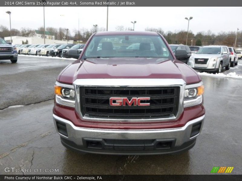 Sonoma Red Metallic / Jet Black 2014 GMC Sierra 1500 Regular Cab 4x4