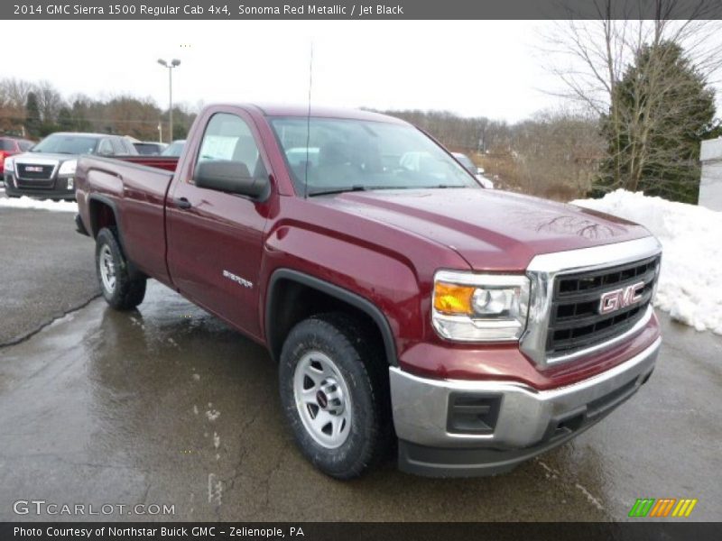 Front 3/4 View of 2014 Sierra 1500 Regular Cab 4x4