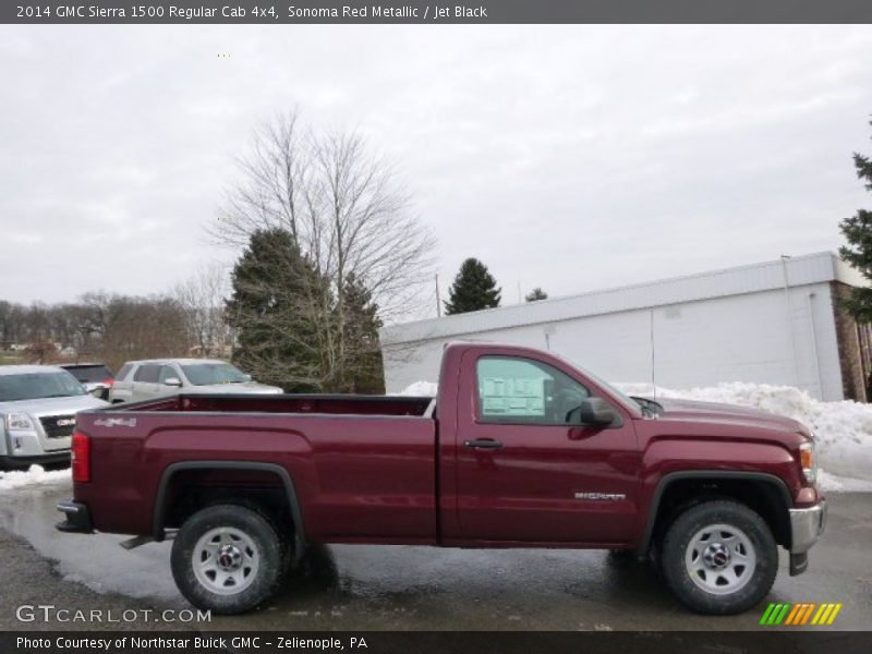  2014 Sierra 1500 Regular Cab 4x4 Sonoma Red Metallic