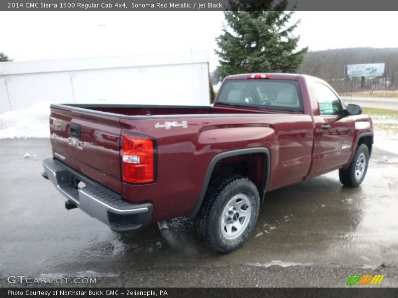 Sonoma Red Metallic / Jet Black 2014 GMC Sierra 1500 Regular Cab 4x4