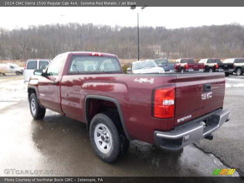 Sonoma Red Metallic / Jet Black 2014 GMC Sierra 1500 Regular Cab 4x4