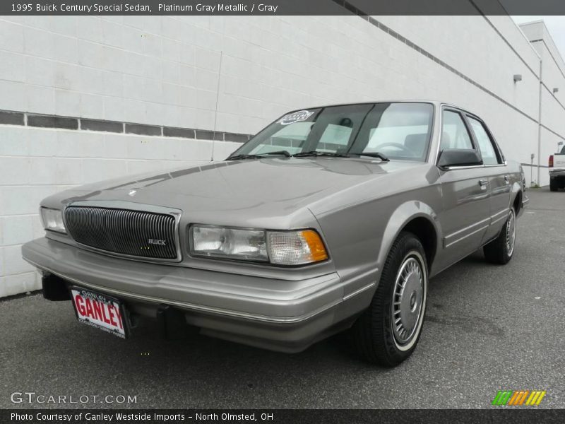 Platinum Gray Metallic / Gray 1995 Buick Century Special Sedan