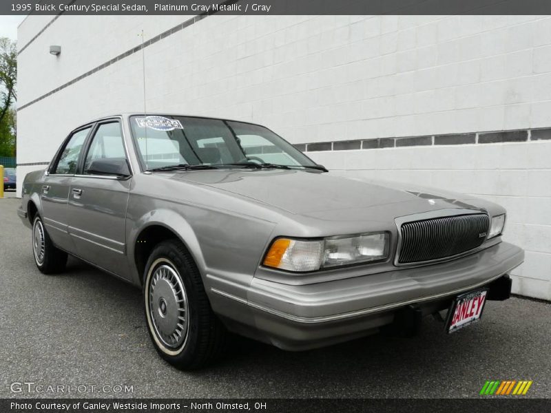 Platinum Gray Metallic / Gray 1995 Buick Century Special Sedan