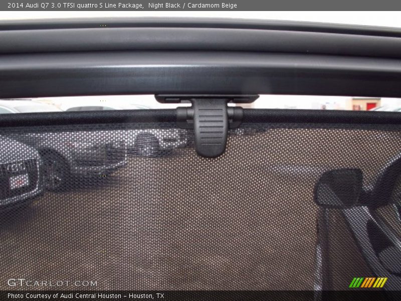 Night Black / Cardamom Beige 2014 Audi Q7 3.0 TFSI quattro S Line Package