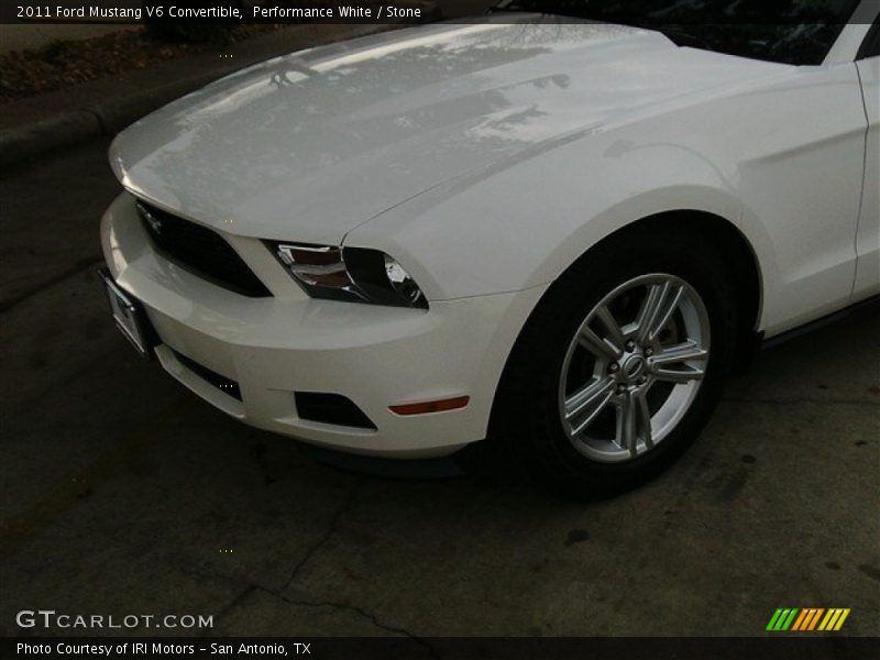 Performance White / Stone 2011 Ford Mustang V6 Convertible