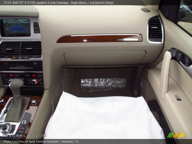 Night Black / Cardamom Beige 2014 Audi Q7 3.0 TFSI quattro S Line Package