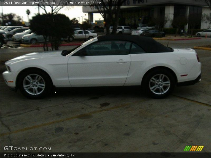 Performance White / Stone 2011 Ford Mustang V6 Convertible