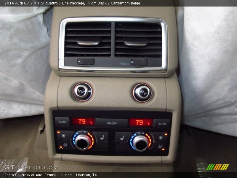 Night Black / Cardamom Beige 2014 Audi Q7 3.0 TFSI quattro S Line Package
