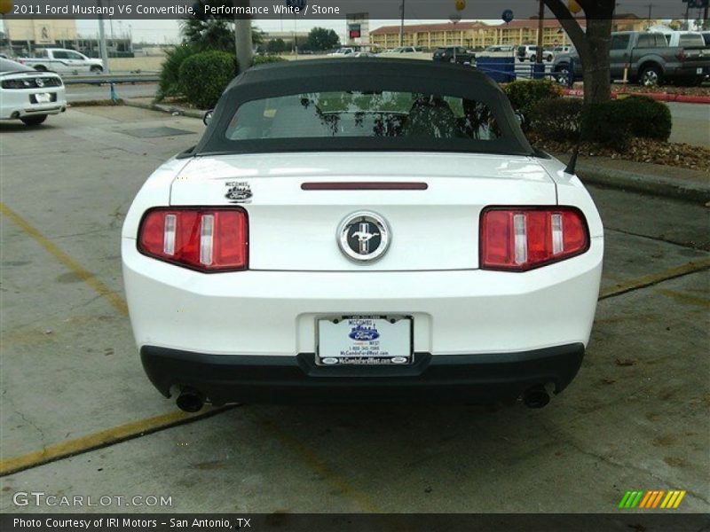 Performance White / Stone 2011 Ford Mustang V6 Convertible