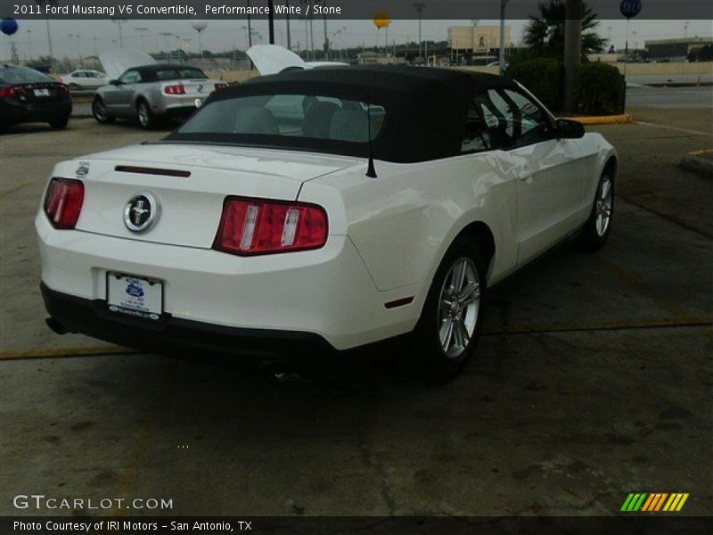 Performance White / Stone 2011 Ford Mustang V6 Convertible