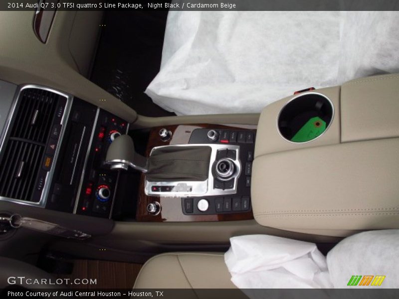 Night Black / Cardamom Beige 2014 Audi Q7 3.0 TFSI quattro S Line Package