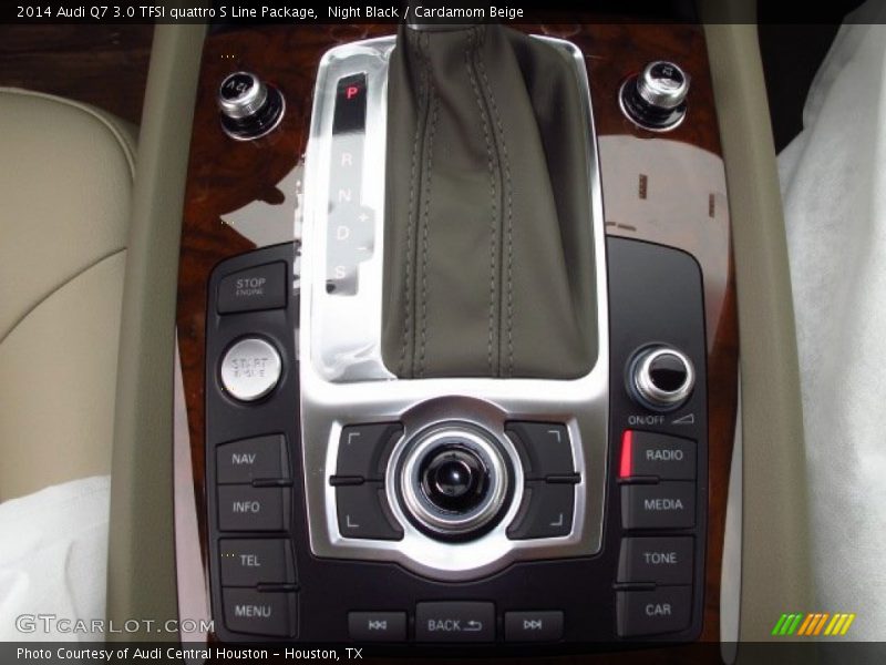 Night Black / Cardamom Beige 2014 Audi Q7 3.0 TFSI quattro S Line Package