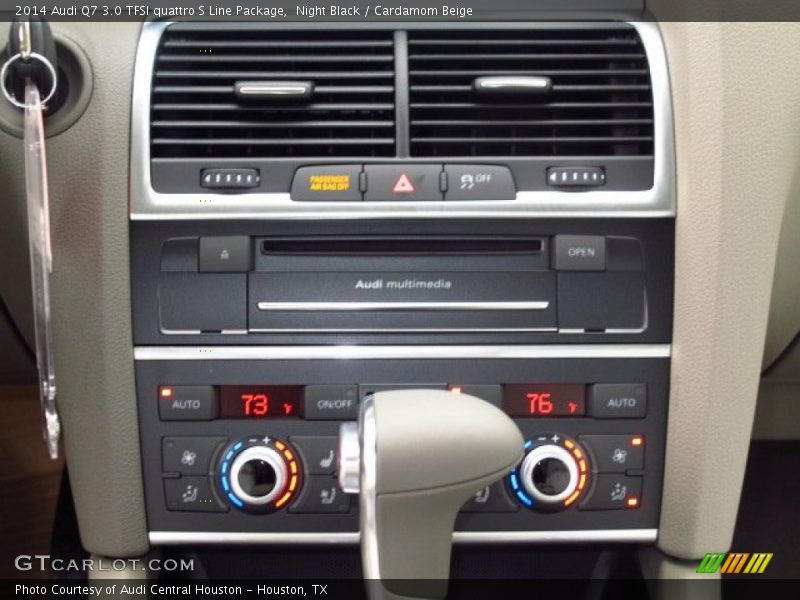 Night Black / Cardamom Beige 2014 Audi Q7 3.0 TFSI quattro S Line Package