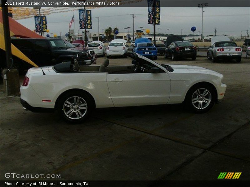 Performance White / Stone 2011 Ford Mustang V6 Convertible