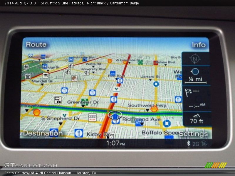 Night Black / Cardamom Beige 2014 Audi Q7 3.0 TFSI quattro S Line Package
