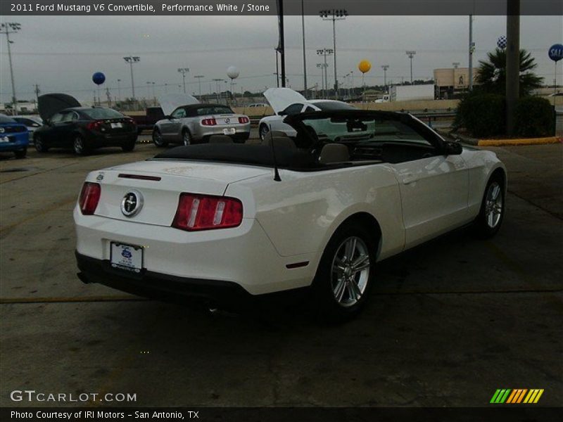 Performance White / Stone 2011 Ford Mustang V6 Convertible