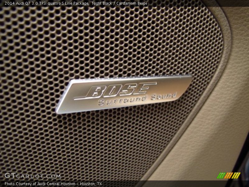 Night Black / Cardamom Beige 2014 Audi Q7 3.0 TFSI quattro S Line Package