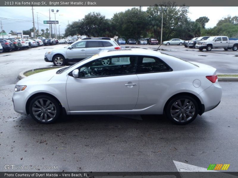 Bright Silver Metallic / Black 2013 Kia Forte Koup SX