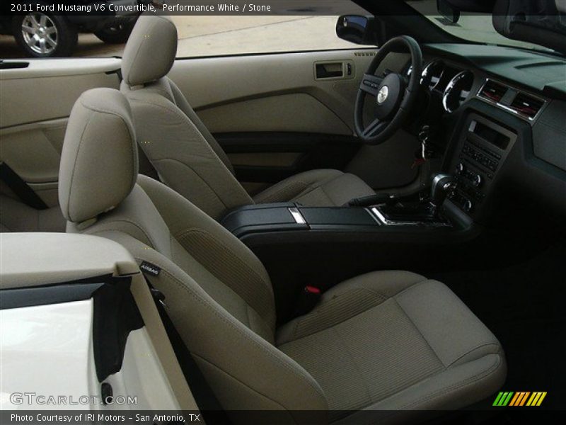 Performance White / Stone 2011 Ford Mustang V6 Convertible
