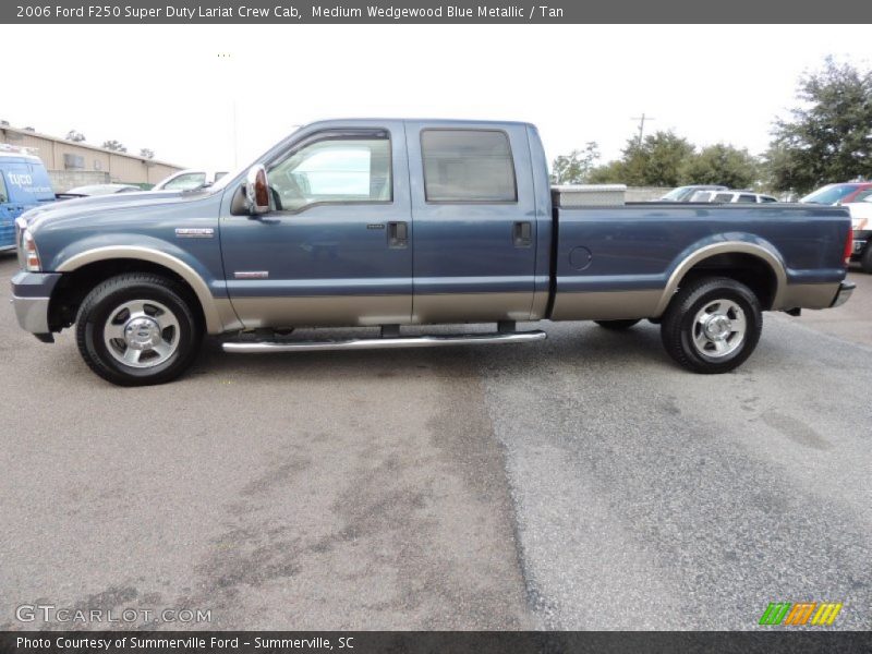  2006 F250 Super Duty Lariat Crew Cab Medium Wedgewood Blue Metallic