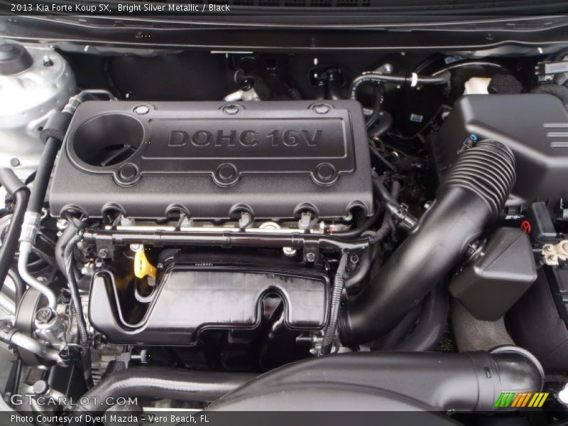  2013 Forte Koup SX Engine - 2.4 Liter DOHC 16-Valve CVVT 4 Cylinder