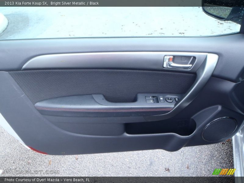 Bright Silver Metallic / Black 2013 Kia Forte Koup SX