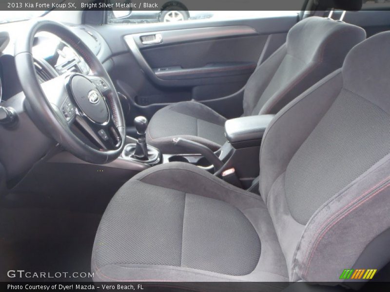 Front Seat of 2013 Forte Koup SX
