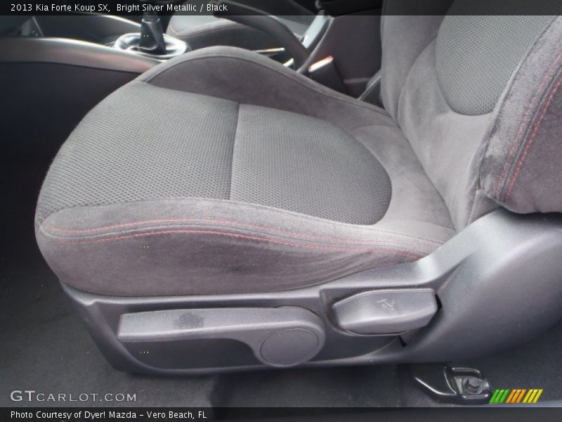 Bright Silver Metallic / Black 2013 Kia Forte Koup SX
